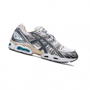 Basket Asics GEL-NIMBUS 9 Homme Blanche Grise | ENSF12074