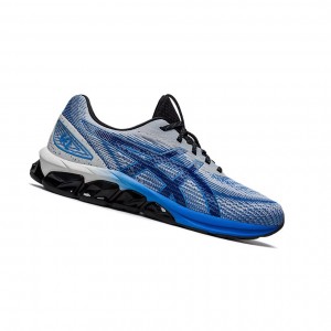 Basket Asics GEL-QUANTUM 180 VII Femme Bleu Grise | ZLXN42635