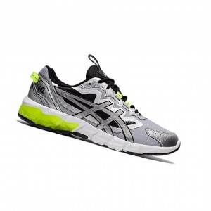 Basket Asics GEL-QUANTUM 90 Femme Argent Noir | XKYW81769