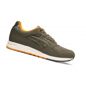 Basket Asics GEL-SAGA Homme Vert Olive | PJMK24936