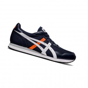 Basket Asics TIGER RUNNER Homme Bleu Foncé | QCDX96427