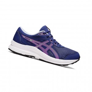 Chaussure Running Asics CONTEND 8 GS Enfant Bleu | JNIM84210