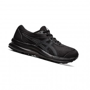 Chaussure Running Asics CONTEND 8 GS Enfant Noir Grise | AJTF09128