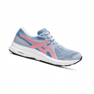 Chaussure Running Asics GEL-CONTEND 6 Femme Bleu Clair | OILS69428