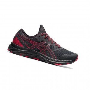 Chaussure Running Asics GEL-EXCITE TRAIL Homme Grise Rouge | HPZB49685