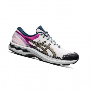 Chaussure Running Asics GEL-KAYANO 27 Homme Blanche | CNBM45368