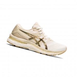 Chaussure Running Asics GEL-NIMBUS 23 EARTH DAY Femme Blanche | DFEZ59861