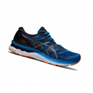 Chaussure Running Asics GEL-NIMBUS 23 Homme Bleu | LAHQ21907