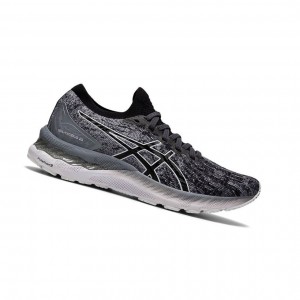 Chaussure Running Asics GEL-NIMBUS 23 Knit Femme Grise | KJYI30287