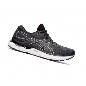 Chaussure Running Asics GEL-NIMBUS 24 Homme Noir Blanche | AGQU27845