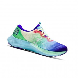 Chaussure Running Asics GEL-NIMBUS LITE Femme Bleu Clair | YWOG10986