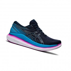 Chaussure Running Asics GLIDERIDE 2 Femme Bleu Marine | VEDM04792