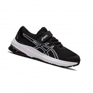 Chaussure Running Asics GT-1000 11 PS Enfant Noir Blanche | ELFZ30671