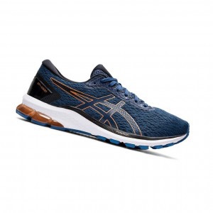 Chaussure Running Asics GT-1000 9 Homme Bleu Foncé | CYQM24350