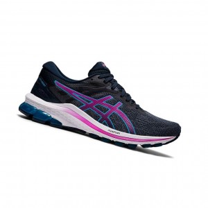 Chaussure Running Asics GT-1000 Femme Bleu Marine | WYQL15327