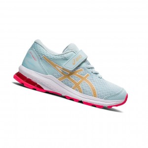 Chaussure Running Asics GT-1000 PS Enfant Turquoise Clair | SMDB54291