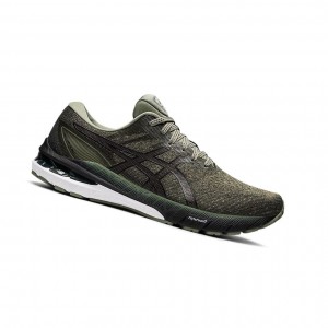 Chaussure Running Asics GT-2000 10 Homme Vert Noir | OWHB81459