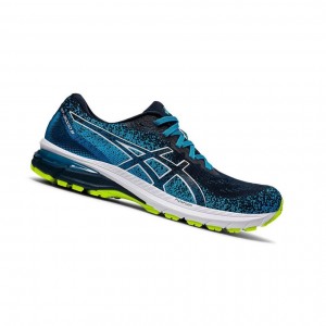 Chaussure Running Asics GT-2000 Homme Turquoise | QSMI26341