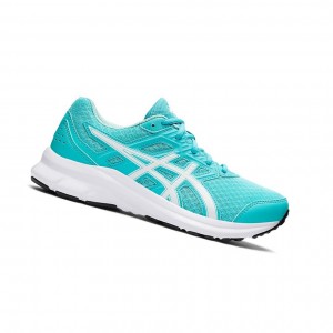 Chaussure Running Asics JOLT 3 GS Enfant Menthe Blanche | EAHJ56043