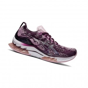 Chaussure Running Asics KINSEI BLAST Femme Noir Rose | NAOH17263