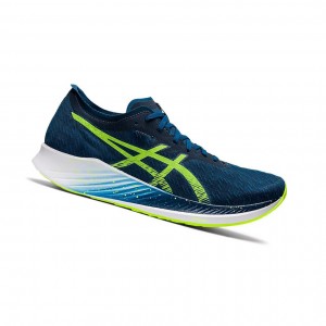 Chaussure Running Asics MAGIC SPEED Homme Bleu Vert | RTFS91826