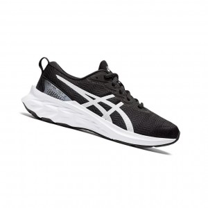 Chaussure Running Asics NOVABLAST 2 GS Enfant Noir Blanche | XATG34720