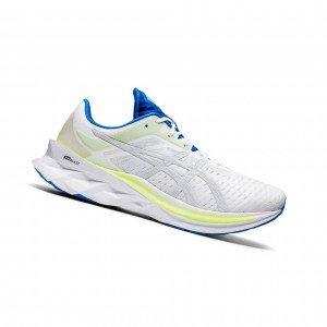 Chaussure Running Asics NOVABLAST Homme Blanche | SYMN71352