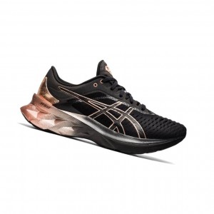 Chaussure Running Asics NOVABLAST PLATINUM Femme Noir | GNFC92734