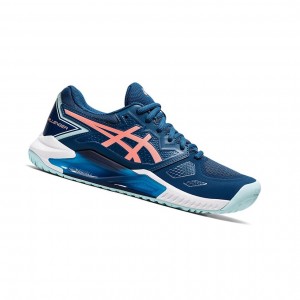 Chaussure Tennis Asics GEL-CHALLENGER 13 Femme Indigo Clair | MUWB06913