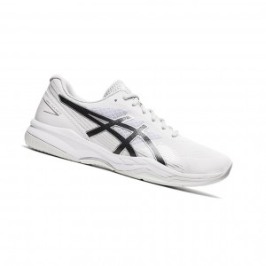 Chaussure Tennis Asics GEL-GAME 8 Homme Blanche Noir | MHQD07865