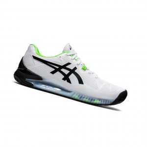 Chaussure Tennis Asics GEL-Resolution 8 Homme Blanche | LNKT45217