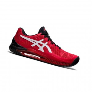 Chaussure Tennis Asics GEL-Resolution 8 Homme Rouge | ACRD59134