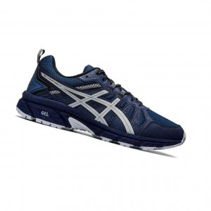 Chaussure Trail Running Asics GEL-VENTURE 7 Trail Homme Bleu Marine | OHFT69520