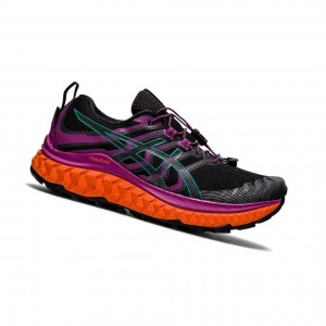 Chaussure Trail Running Asics TRABUCO MAX Femme Noir | MQEJ06519