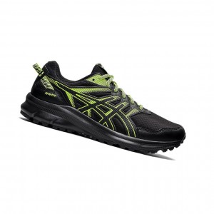 Chaussure Trail Running Asics TRAIL SCOUT 2 Homme Noir Vert | JHUB63704