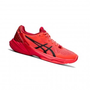 Chaussure Volley Asics SKY ELITE FF 2 TOKYO Femme Rouge | DMHT05462