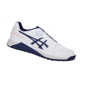 Chaussures De Golf Asics GEL-PRESHOT BOA Homme Blanche | ATEV58960