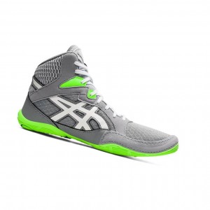 Chaussures De Lutte Asics SNAPDOWN 3 GS Enfant Grise | UKEC64328