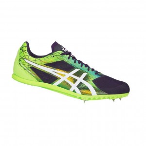 Chaussures Piste Asics COSMORACER MD Femme Vert | WBIP18960