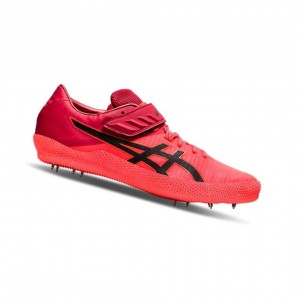 Chaussures Piste Asics HIGH JUMP PRO 2 R Homme Rouge | TXHJ96750