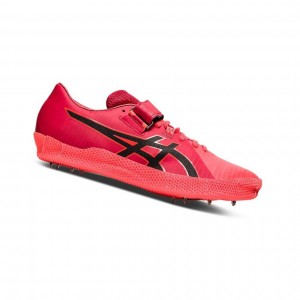 Chaussures Piste Asics HIGH JUMP PRO Femme Rouge | JIAE98301