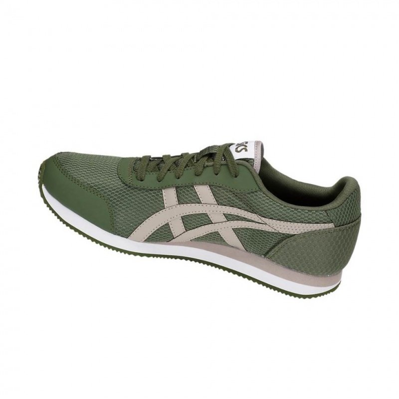 Basket Asics CURREO II Homme Vert Foncé | TRGU95841