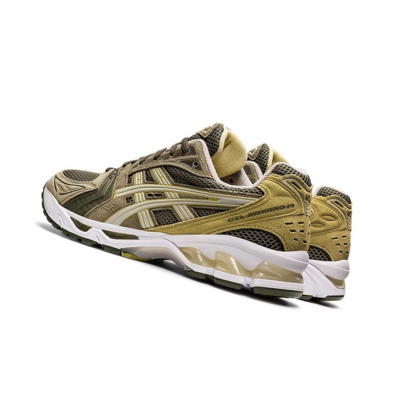 Basket Asics GEL-KAYANO 14 Femme Vert Grise | IXJA71392