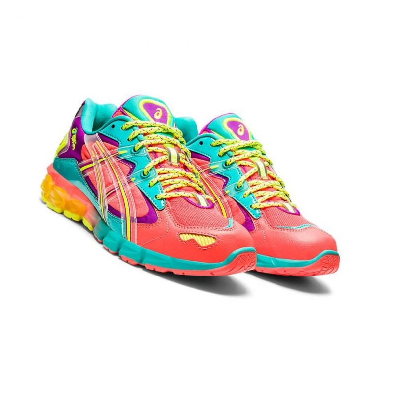 Basket Asics GEL-KAYANO 5 KZN Femme Rouge | DREN92581