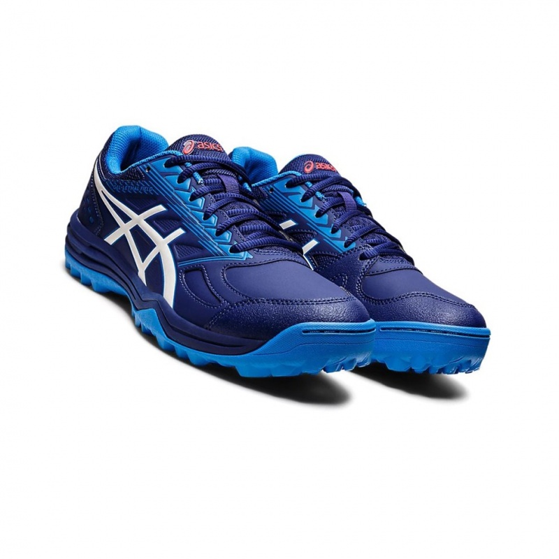 Basket Asics GEL-LETHAL FIELD Homme Bleu Blanche | WDMP15862