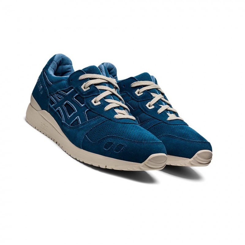 Basket Asics GEL-LYTE III OG Femme Indigo Clair Grise | MYZH94185