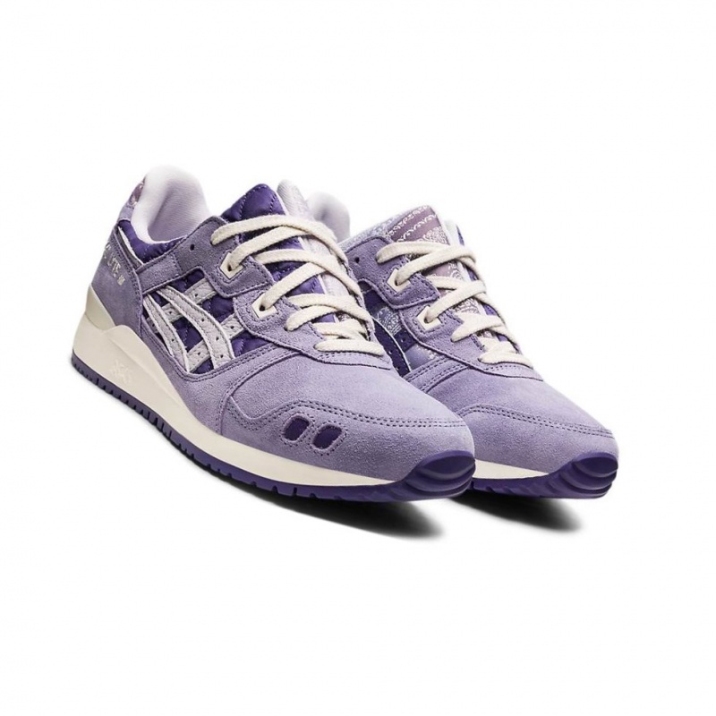 Basket Asics GEL-LYTE III OG Homme Violette | FBVW19825