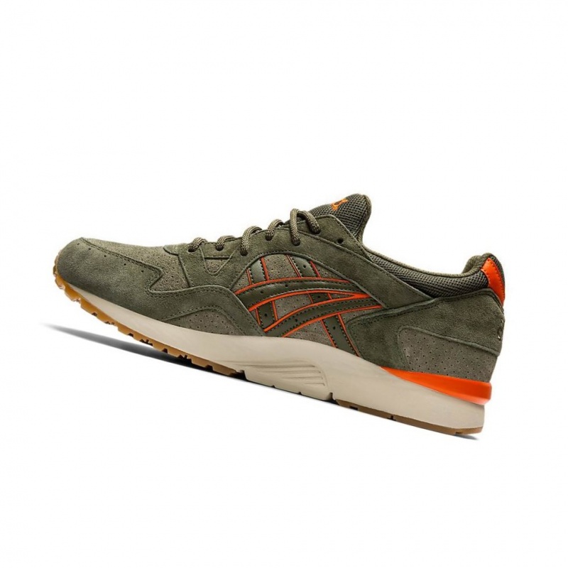 Basket Asics GEL-LYTE V Homme Vert Olive | RLPY02471