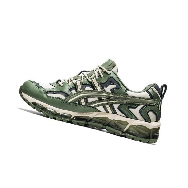 Basket Asics GEL-NANDI 360 Homme Vert Olive | OYSK13269