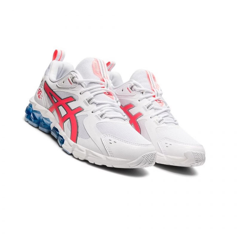 Basket Asics GEL-QUANTUM 180 Femme Blanche Corail | DBGY86542